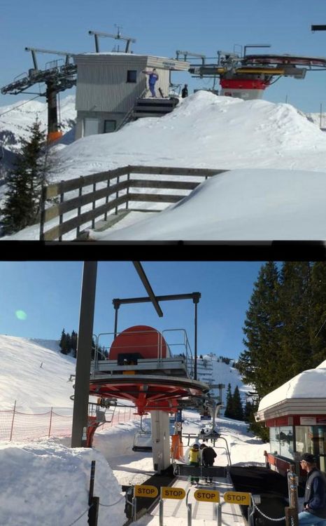 Doppelmayr, Garaventa 4-seater chairlift fixed