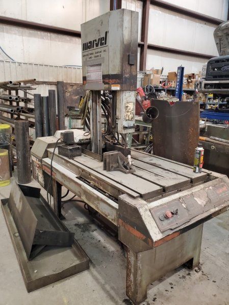 Marvel SERIES 8 MKII VERTICAL BAND SAW SemiAutomatic