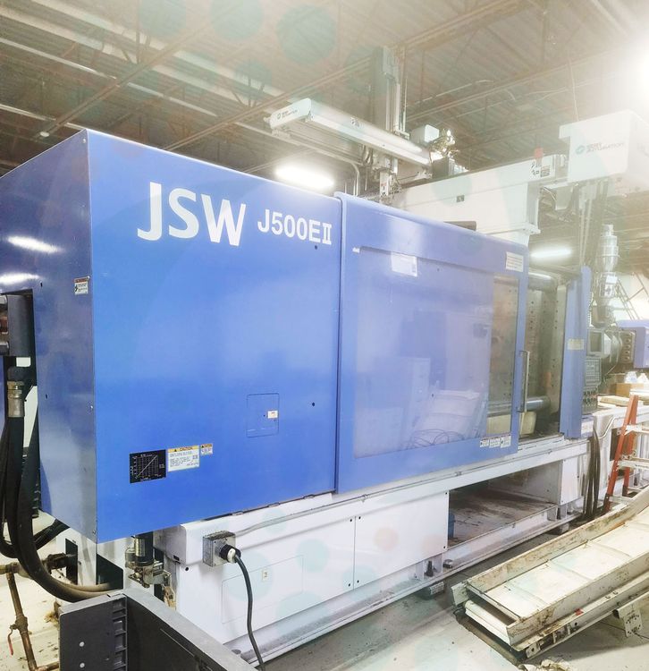JSW 89.9 oz. Injection Molding 500 T