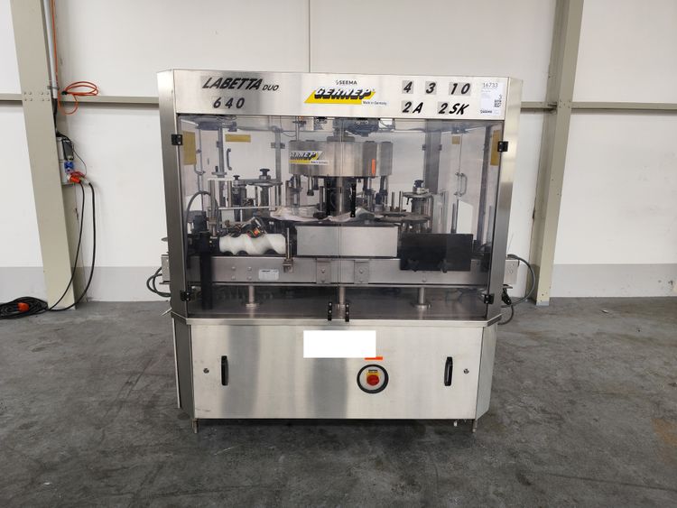 Gernep LABETTA DUO 4-3-10 2A 2SK cold glue Labeling machine