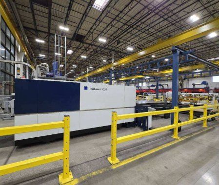 Trumpf TRULASER 5030 FIBER LASER Trumpf CNC control: Siemens Sinumerik 840D