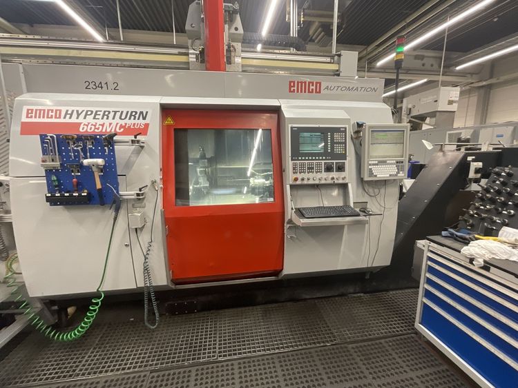 Emco control	Siemens 840 D 5.000 min-1 HT 665 MC plus 2 Axis