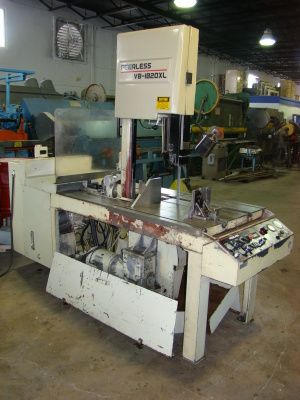 Peerless VB-1820XL Vertical Band Saw Semi Automatic