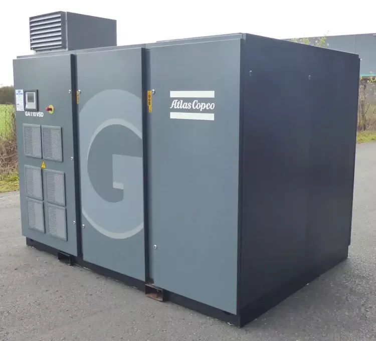 Atlas Copco GA110VSD Max pressure: 8.5 bar