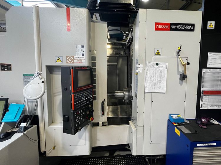 Mazak HCN 4000-II MAZAK Mazatrol MATRIX