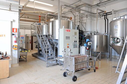 Complete 20 hl brewery