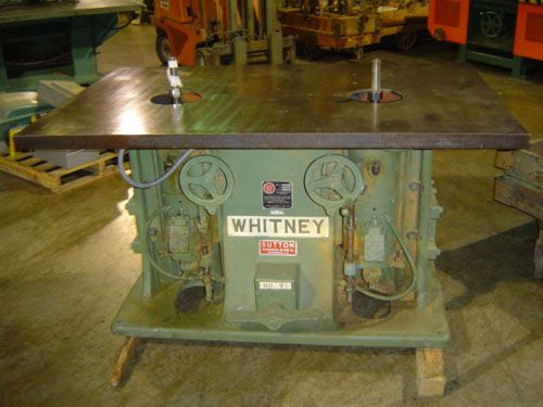 Whitney 91, Double Spindle