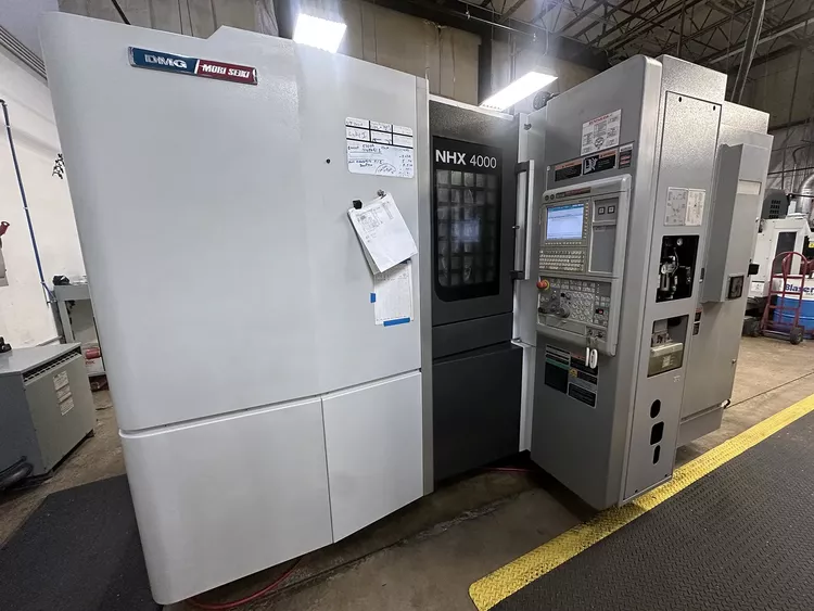 Mori Seiki NHX4000 4 Axis