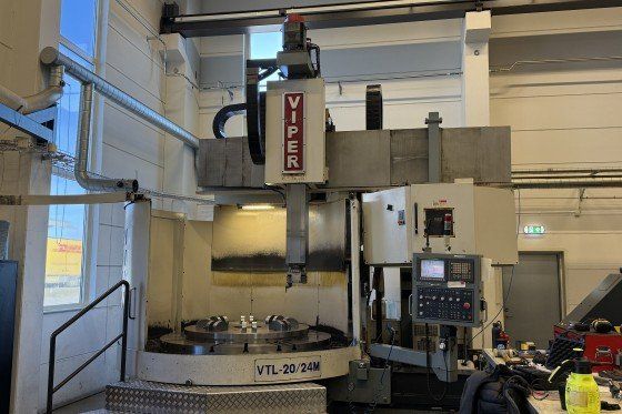 Viper VTL 20/24 M Maximum turning diameter 2400 mm