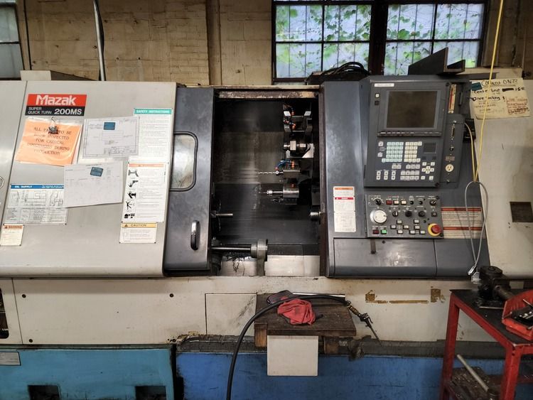 Mazak CNC (Mazatrol) 5,000 RPM SUPER QUICK TURN 200MS 5 Axis