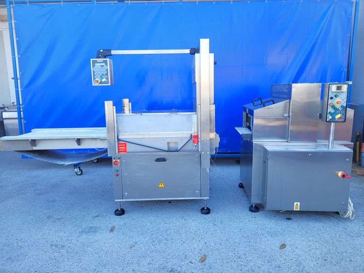 Cryovac VS85, Packing and shrinking line