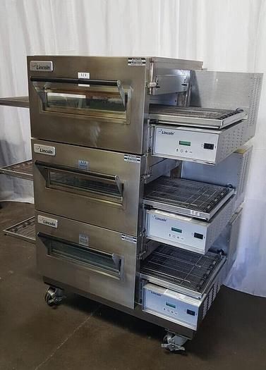 Lincoln Impinger 1132 Electric Triple Conveyor Oven