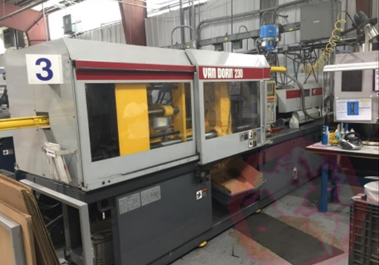 Van Dorn 14.7 oz. Injection Molding Machine 230 T