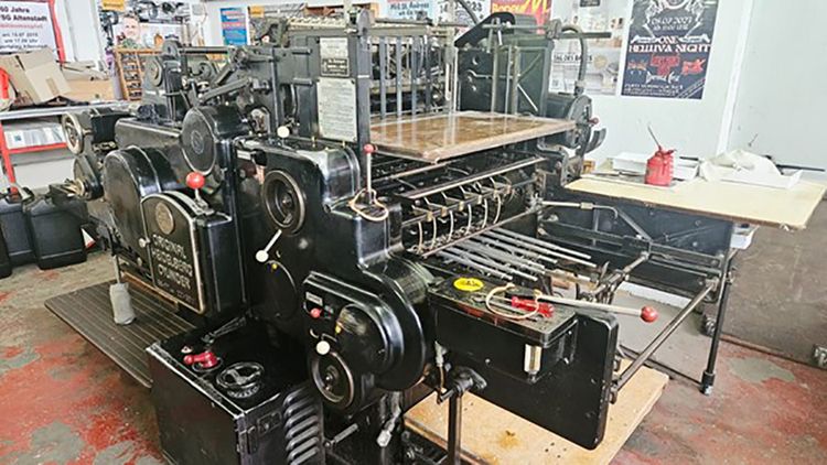 Heidelberg Cylinder SBG