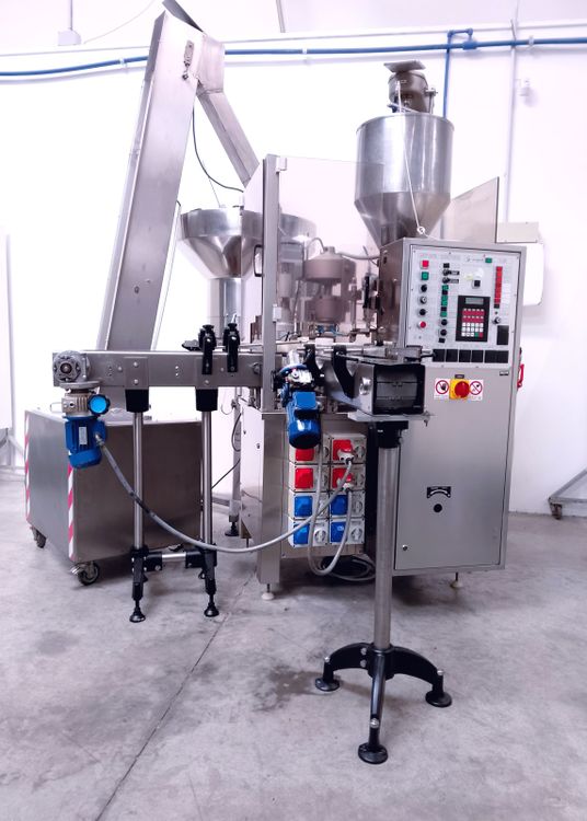 Unipac SILVER 75, FILLING MACHINE FOR JARS AND TUBES