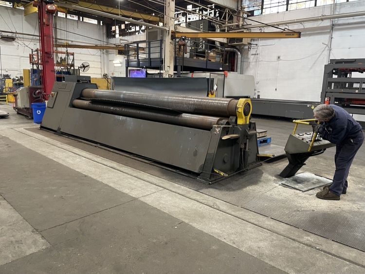 Masterfab 1/2" × 16' 4-ROLL HYDRAULIC PLATE ROLL