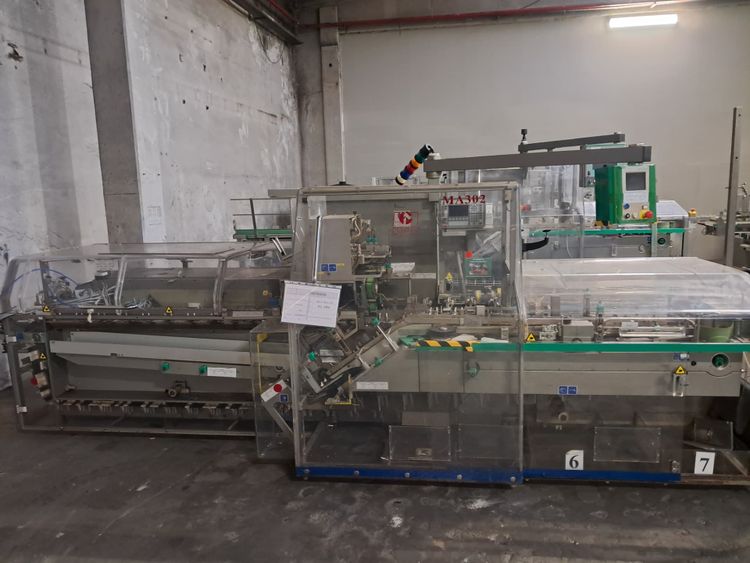 MARCHESINI MA302, Cartoning & Case Packing Machine