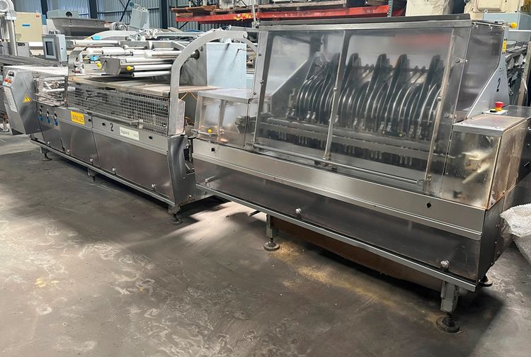 Bosch, Sigpack All Stainless Steel Biscuit Pile Packaging Wrapping Line