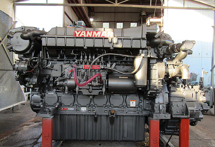 Yanmar 6AYB-WGT 808PS (3.05)IMO2