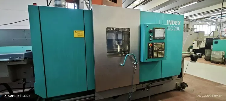 Index FANUC 31i-Model B Variable Speed C200 2 Axis