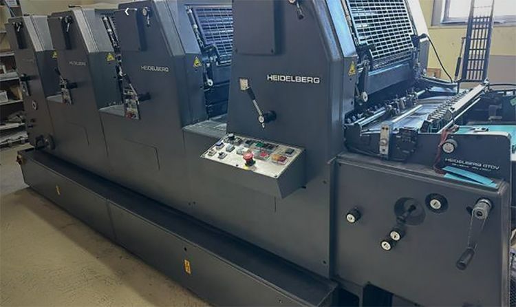 Heidelberg GTO 52 V 52 x 36 cm