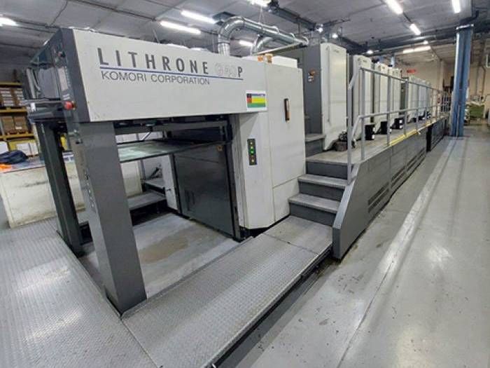 Komori GL 840 HUV 8 102 x 72 cm