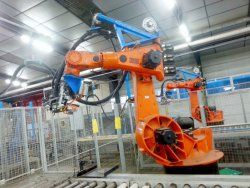 Kuka KR150, ROBOT AND SILICONNEUSE 2 to 6 axes
