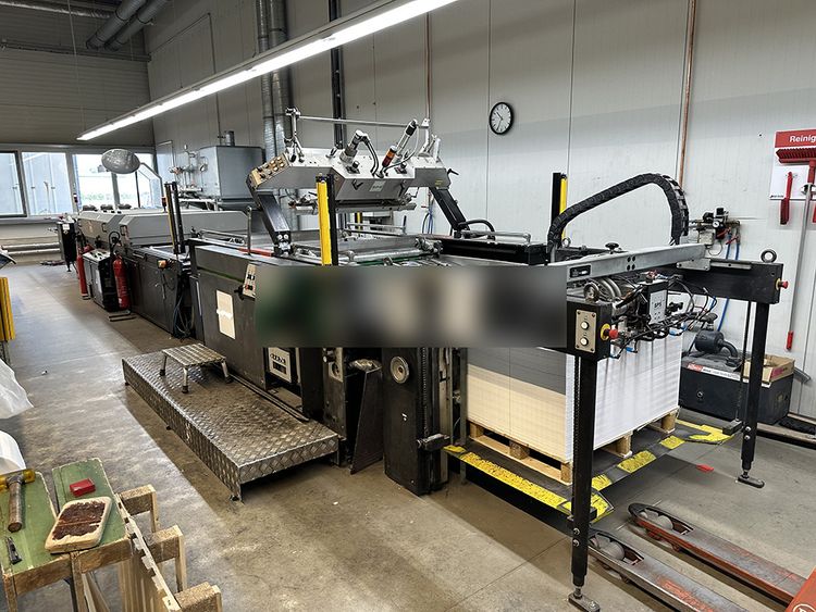 SPS VITESSA XP2 STOP CYLINDER SCREEN PRINTING MACHINE