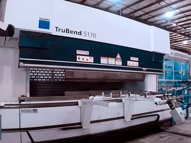 Trumpf TRUBEND 5170 CELL 5000 187 ton