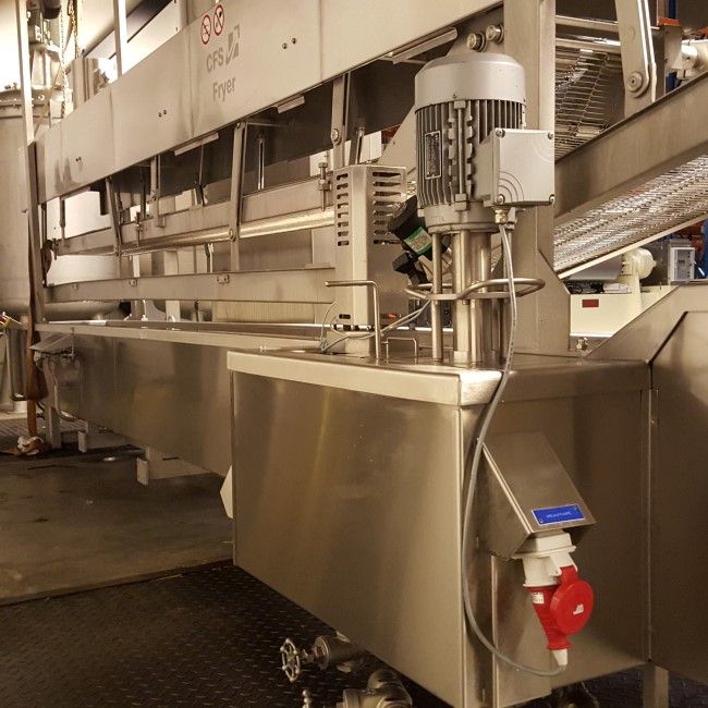 CFS 4000/400 continuous electric fryer