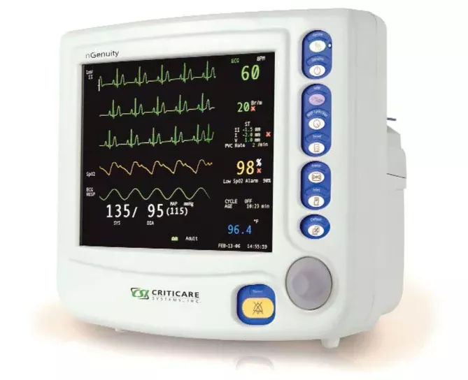 Criticare nGenuity 8100EP Patient Monitor