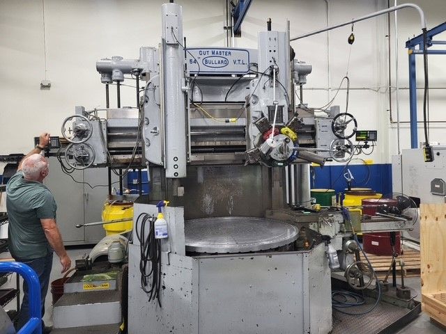 Bullard 54" CUTMASTER Chuck Diameter: 54 in