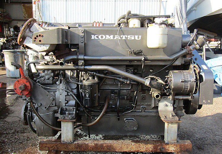 Komatsu 6M91A-1 205PS(3.45) 182PS/2910RPM