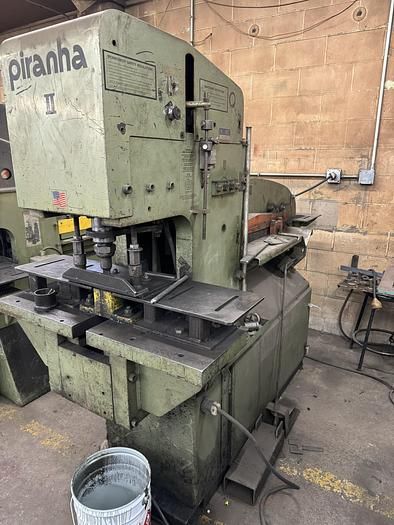 Piranha PII88 Dual Operator Ironworker 88 ton