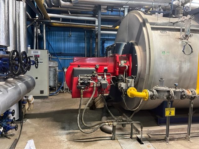 Loos steam boiler 7 t/h