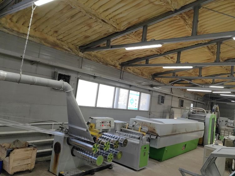 Chinese made An extruder and 6 complete machines