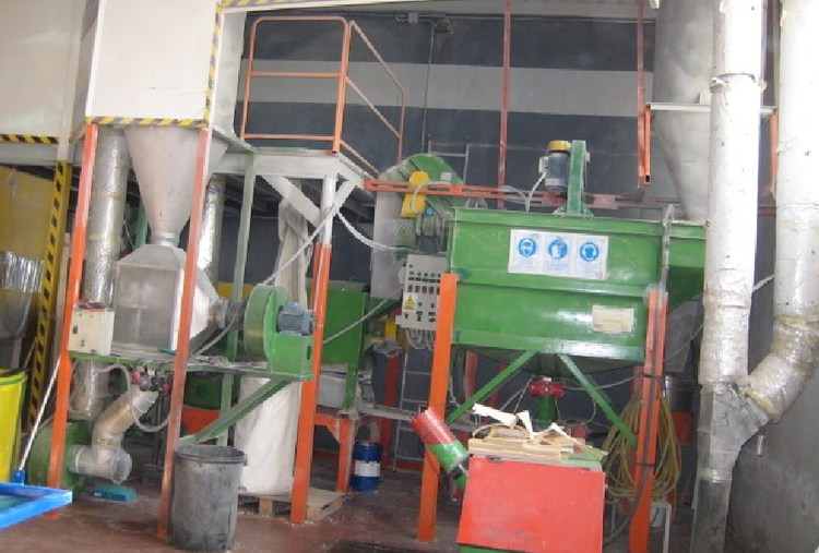 500 Kg/hora Washing line complete