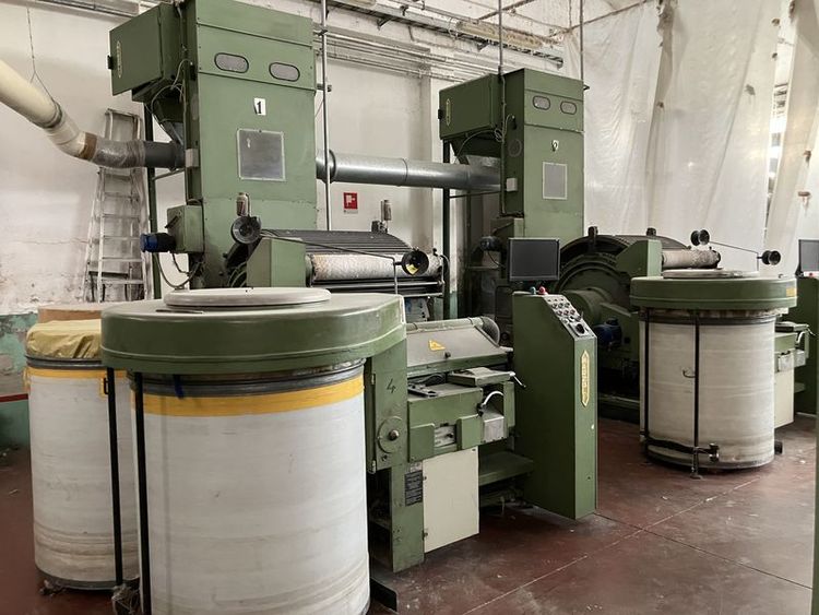 Marzoli C40 Preparation line for cashmere cotton cut