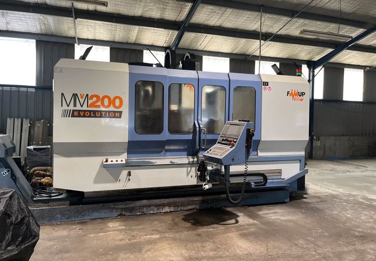 Famup MMV 200 Evolution Type : 130 076 1 3 Axis