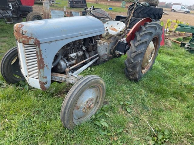 Grey Ferguson Tractor