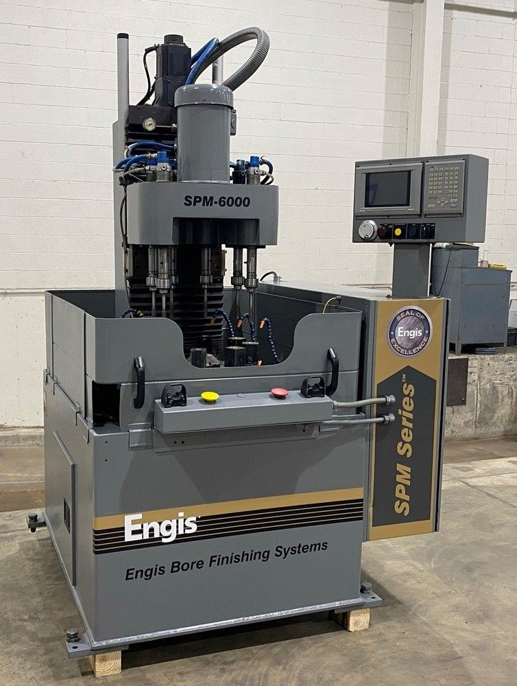 Engis Honing Machine SPM Series 6Spindle Single Pass Vertical Hone