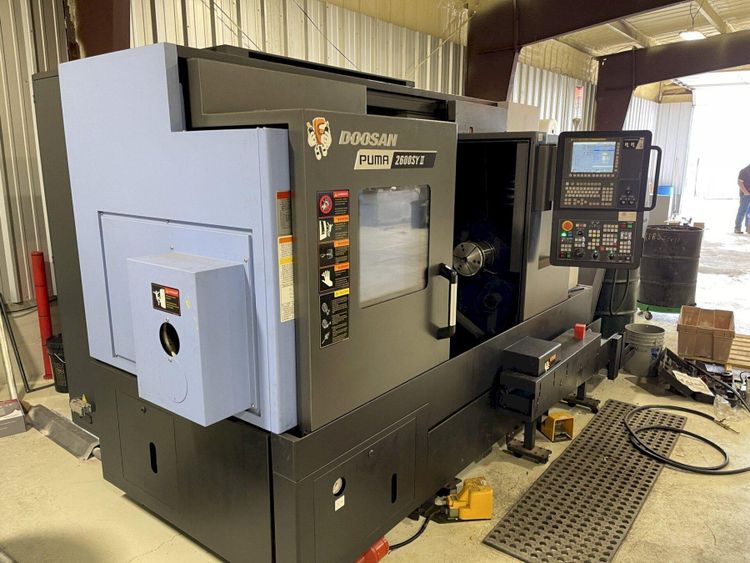 Doosan Fanuc i Series 6000 Puma 2600SY II 2 Axis