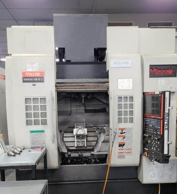 Mazak Variaxis 630-5X-II 5 Axis