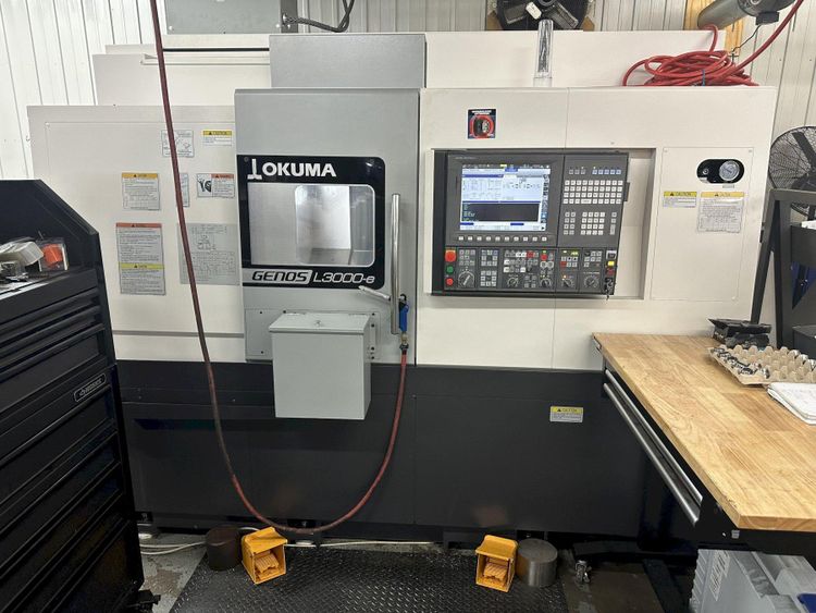 Okuma OSP-P300LA-e 3,800 rpm Genos L3000MYW 5  Axis