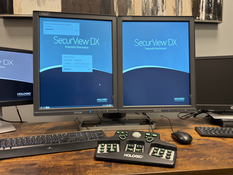 7 Hologic Securview DX Workstations