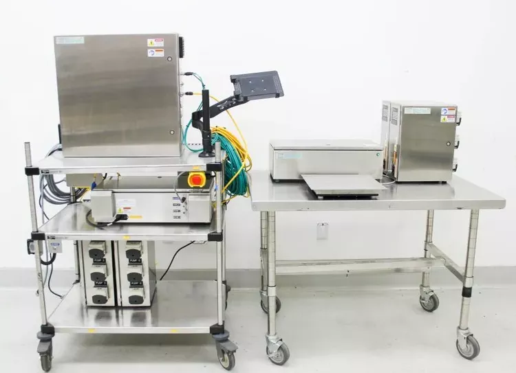 Bionet, Broadley-James Bioreactor System with Custom Cart