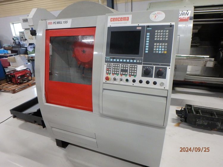 Emco sinumerik 840D/8910D Variabl PC MILL 155 2 Axis