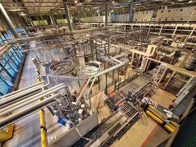 Sidel Line for Non-Returnable Glass Bottles