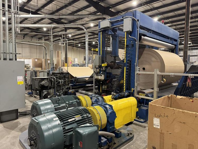 Mason Scott 118” Two Drum Slitter Rewinder