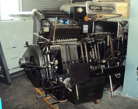 Heidelberg GTP year 1977